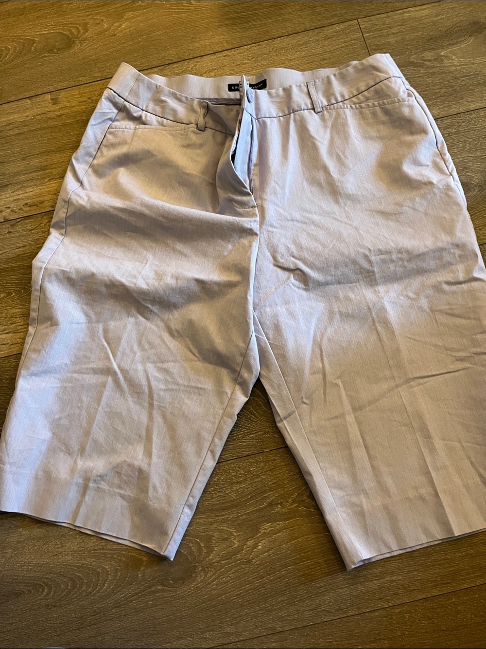5/$25 Women’s Lavender Chino Golf Shorts by Counterparts sz 14